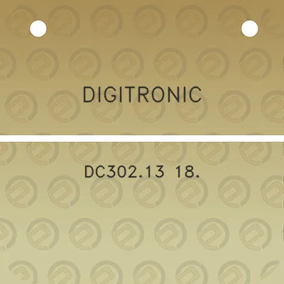 digitronic-dc30213-18