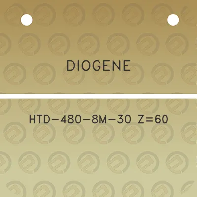 diogene-htd-480-8m-30-z60