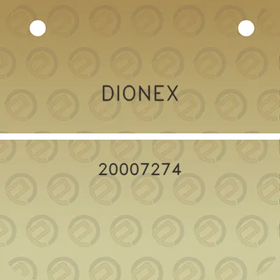 dionex-20007274