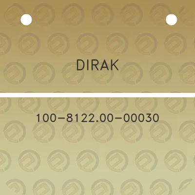 dirak-100-812200-00030