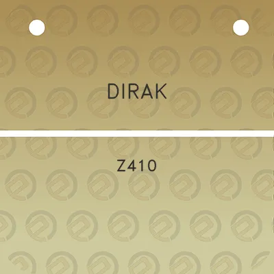 dirak-z410