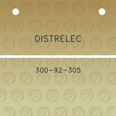 distrelec-300-92-305