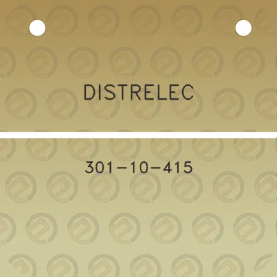 distrelec-301-10-415