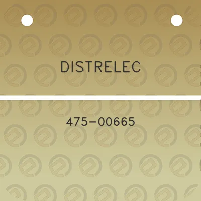 distrelec-475-00665