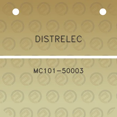 distrelec-mc101-50003