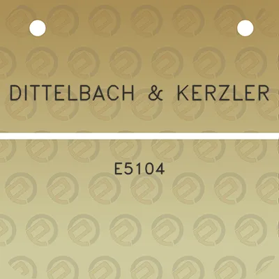 dittelbach-kerzler-e5104