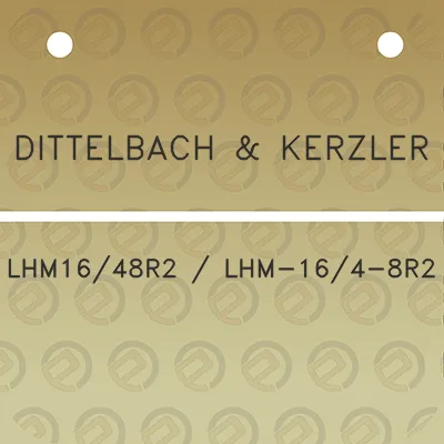 dittelbach-kerzler-lhm1648r2-lhm-164-8r2