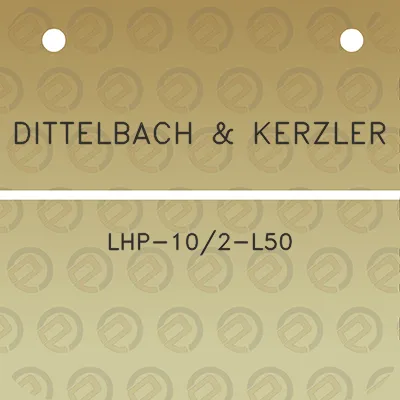 dittelbach-kerzler-lhp-102-l50