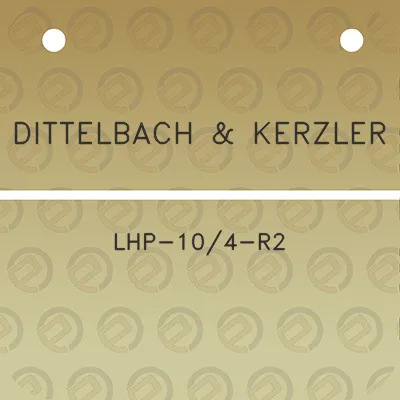 dittelbach-kerzler-lhp-104-r2