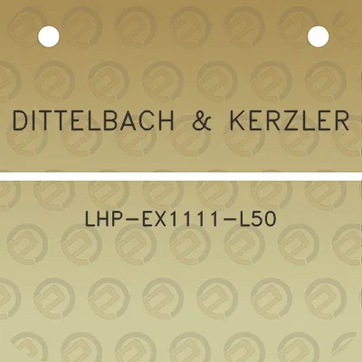 dittelbach-kerzler-lhp-ex1111-l50