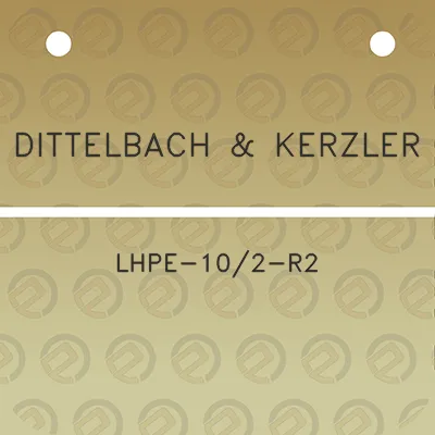 dittelbach-kerzler-lhpe-102-r2