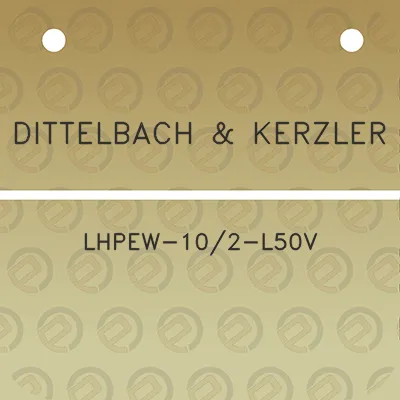 dittelbach-kerzler-lhpew-102-l50v