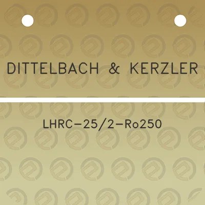 dittelbach-kerzler-lhrc-252-ro250