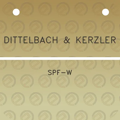 dittelbach-kerzler-spf-w