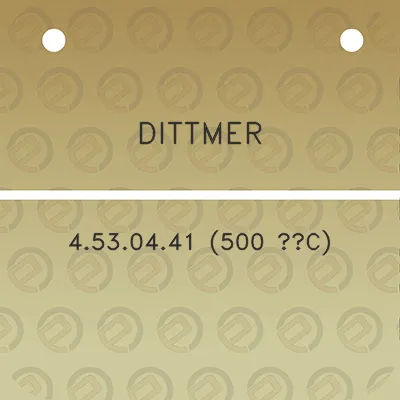 dittmer-4530441-500-c