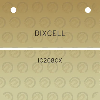 dixcell-ic208cx