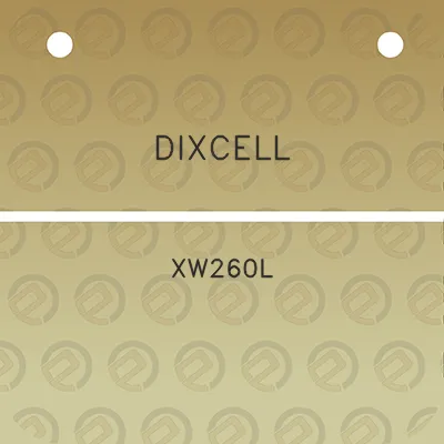 dixcell-xw260l