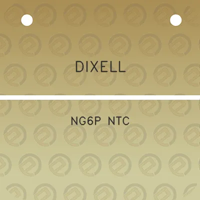 dixell-ng6p-ntc