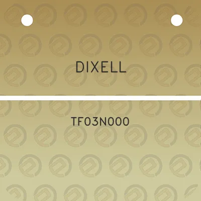 dixell-tf03n000