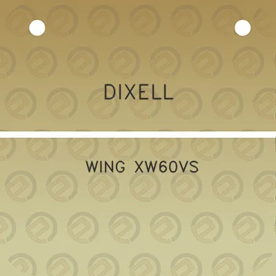 dixell-wing-xw60vs