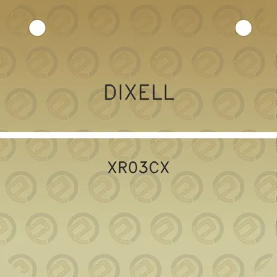 dixell-xr03cx