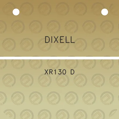 dixell-xr130-d