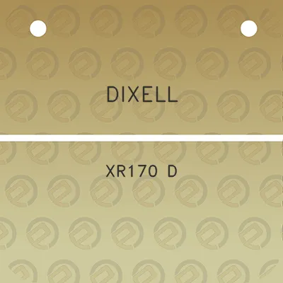 dixell-xr170-d