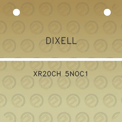 dixell-xr20ch-5noc1