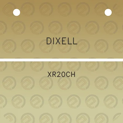 dixell-xr20ch