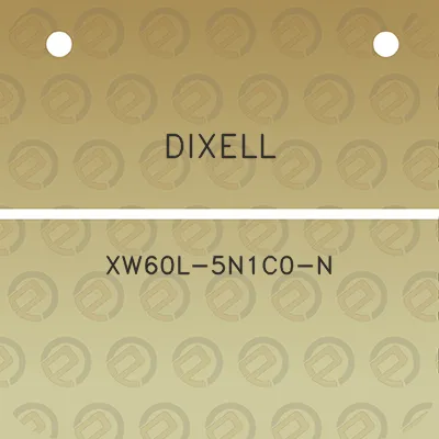 dixell-xw60l-5n1c0-n