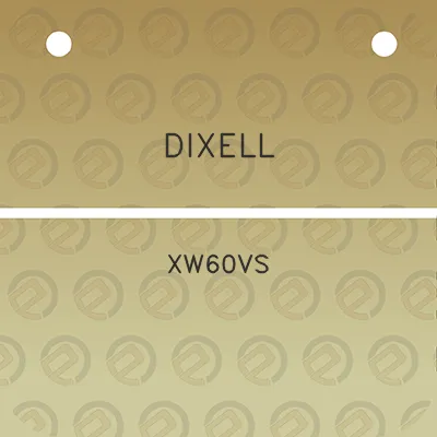 dixell-xw60vs