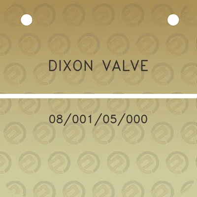 dixon-valve-0800105000