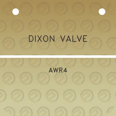 dixon-valve-awr4