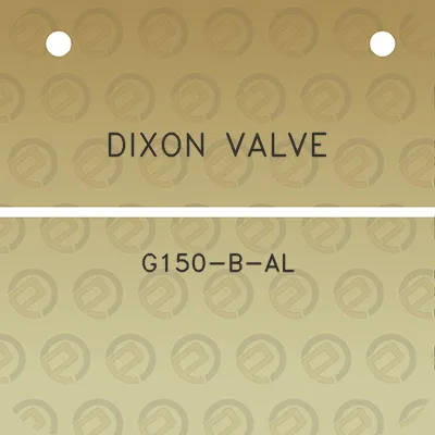 dixon-valve-g150-b-al