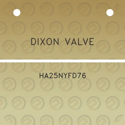 dixon-valve-ha25nyfd76