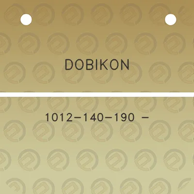 dobikon-1012-140-190