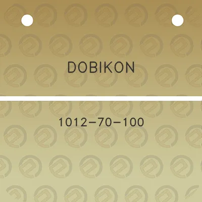 dobikon-1012-70-100