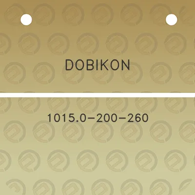 dobikon-10150-200-260