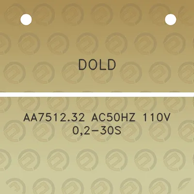 dold-aa751232-ac50hz-110v-02-30s