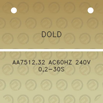 dold-aa751232-ac60hz-240v-02-30s