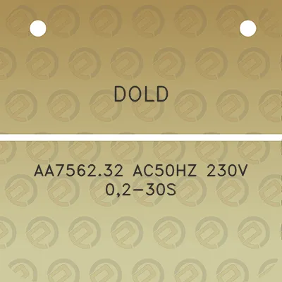 dold-aa756232-ac50hz-230v-02-30s