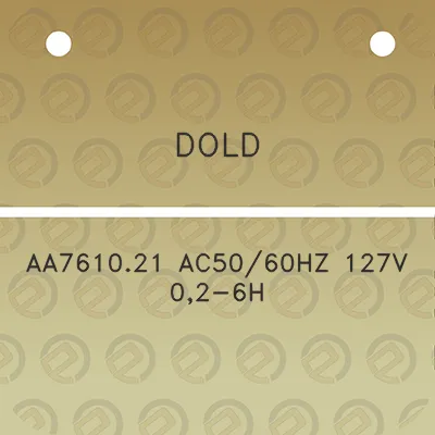 dold-aa761021-ac5060hz-127v-02-6h