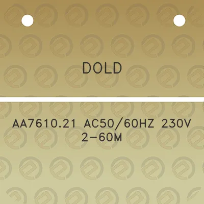 dold-aa761021-ac5060hz-230v-2-60m