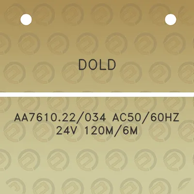 dold-aa761022034-ac5060hz-24v-120m6m