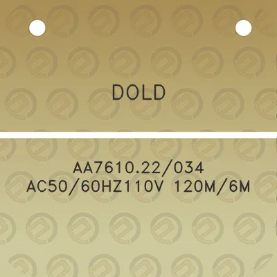 dold-aa761022034-ac5060hz110v-120m6m