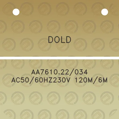 dold-aa761022034-ac5060hz230v-120m6m