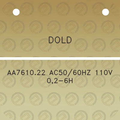 dold-aa761022-ac5060hz-110v-02-6h