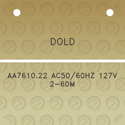 dold-aa761022-ac5060hz-127v-2-60m