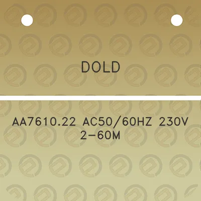 dold-aa761022-ac5060hz-230v-2-60m