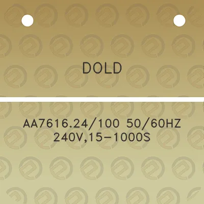 dold-aa761624100-5060hz-240v15-1000s